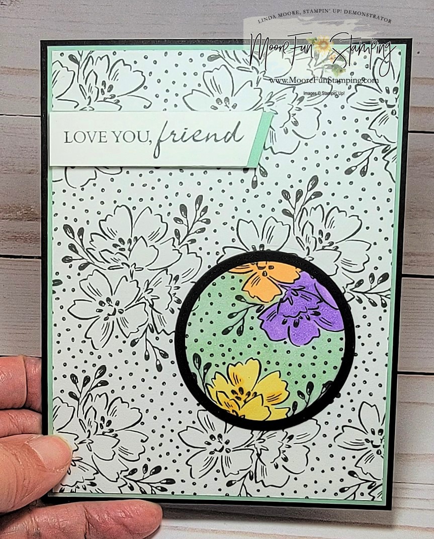 Spotlight Technique - Stamping with Friends Blog Hop