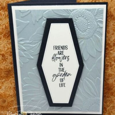 Sunflower 3D Embossing Folder – Online Exclusive