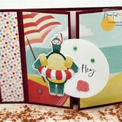 Book Binding Gatefold Card