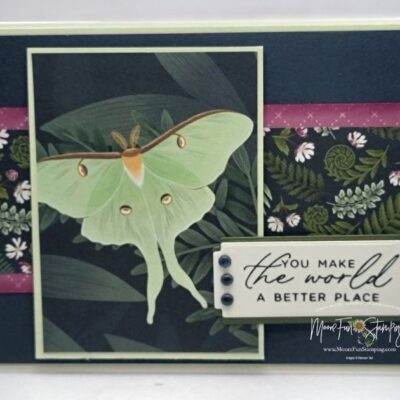 Card Sketch using Fern & Flora – Ink Stamp Share Blog Hop